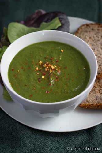 Healthy Green Soup (cold or warm)