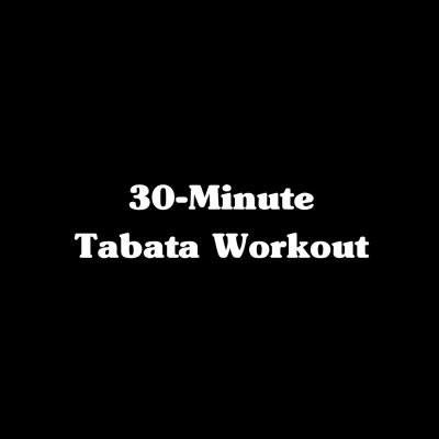 Consecutive Tabata All Over Body Workout