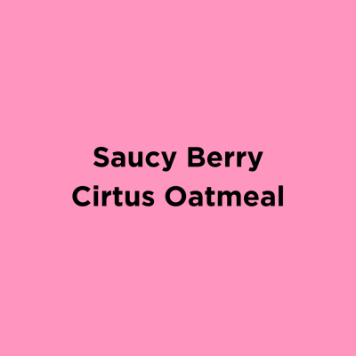 Saucy Berry Citrus Oatmeal