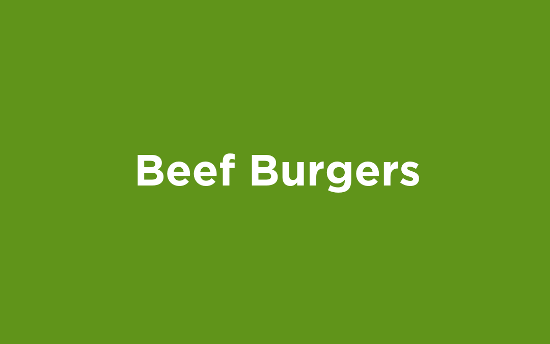 Beef Burgers