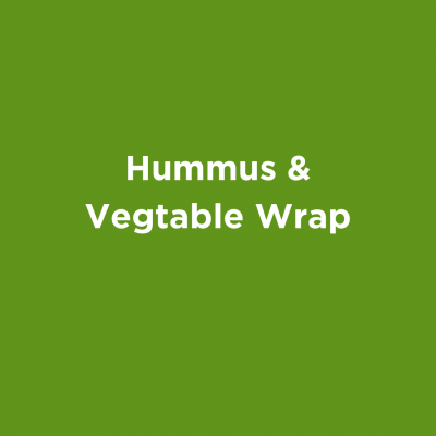 Hummus & Vegtable Wrap