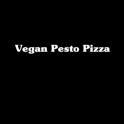 Vegan Pesto Pizza
