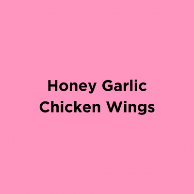 Honey Garlic Chicken Wings