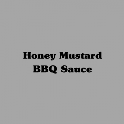 Honey Mustard BBQ Sauce