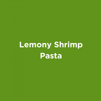 Lemony Shrimp Pasta