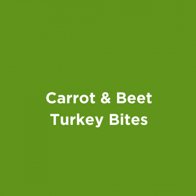 Carrot and Beet Turkey Bites
