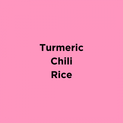 Turmeric Chili Rice