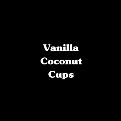 Vanilla Coconut Cups