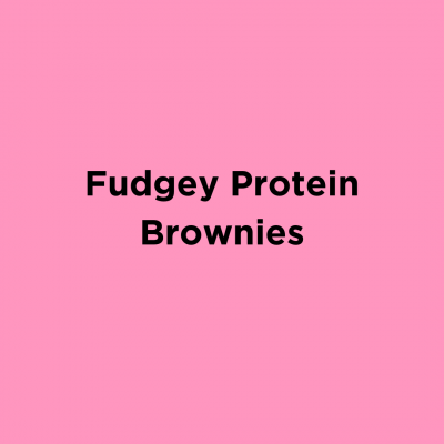Fudgey Protein Brownies