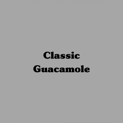 Classic Guacmole