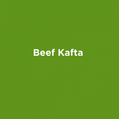 Beef Kafta