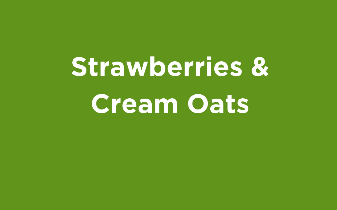 Strawberries & Cream Oats