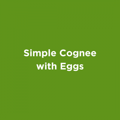 Simple Cognee with Eggs