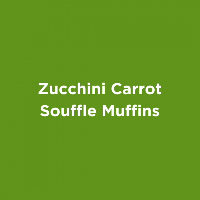 Zucchini Carrot Souffle Muffins