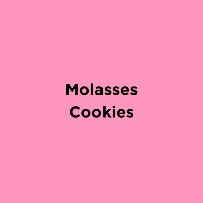 Molasses Cookies