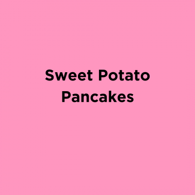 Sweet Potato Pancakes