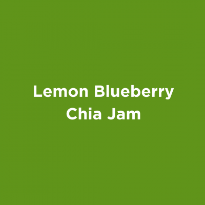 Lemon Blueberry Chia Jam