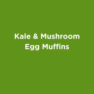 Kale & Mushroom Egg Muffins