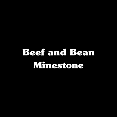 Beef and Bean Minestone