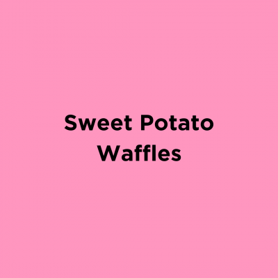 Sweet Potato Waffles