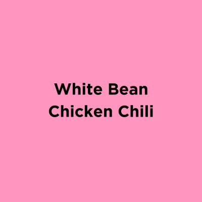 White Bean Chicken Chili
