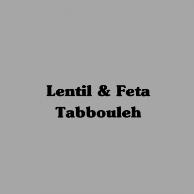 Lentil & Feta Tabbouleh