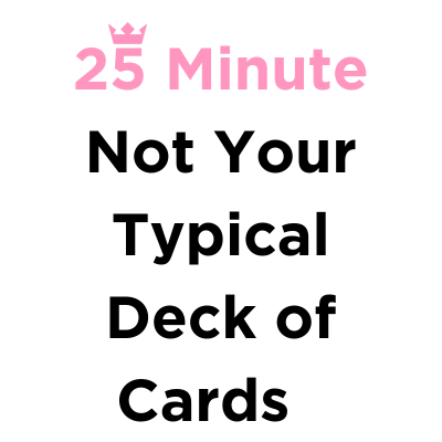 20 Minute Not Your Typical Deck of Cards Workout