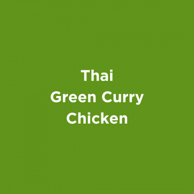 Thai Green Curry Chicken