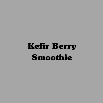 Kefir Berry Smoothie