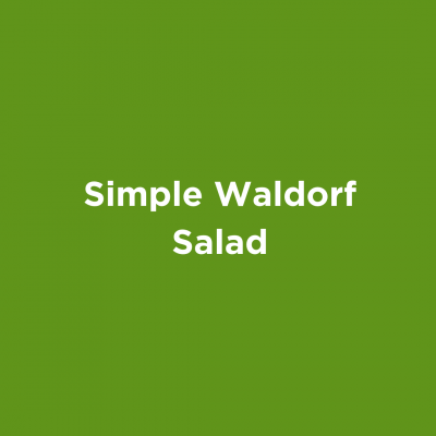 Simple Waldorf Salad