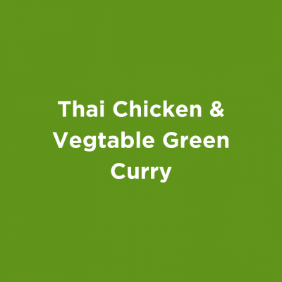 Thai Chicken & Vegetable Green Curry