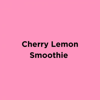 Cherry Lemon Smoothie