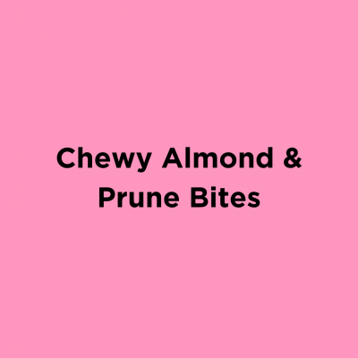 Chewy Almond & Prune Bites