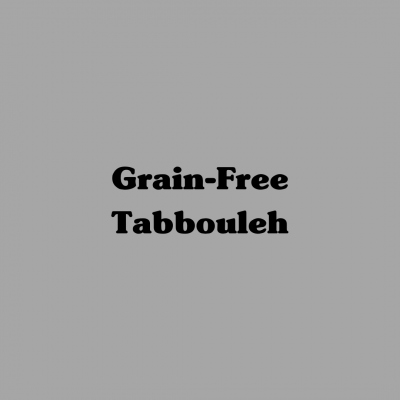 Grain-Free Tabbouleh