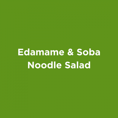 Edamame & Soba Noodle Salad