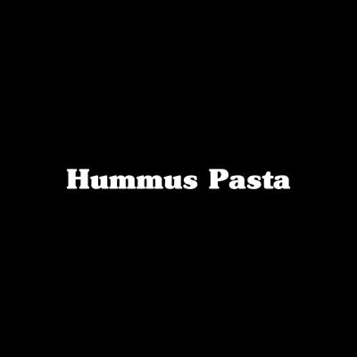 Hummus Pasta