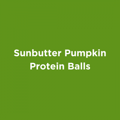 Sunbather Pumpkin Protein Balls