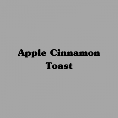 Apple Cinnamon Toast