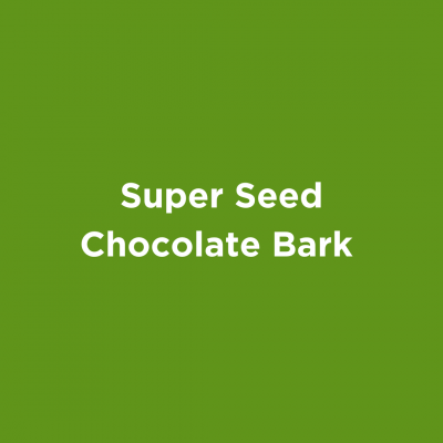 Super Seed Chocolate Bark