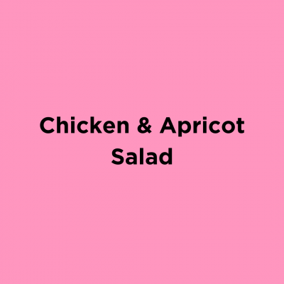 Chicken & Apricot Salad