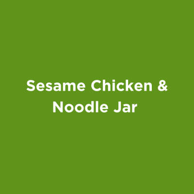 Sesame Chicken & Noodle Jar