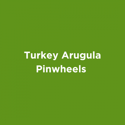 Turkey Arugula Pinwheels